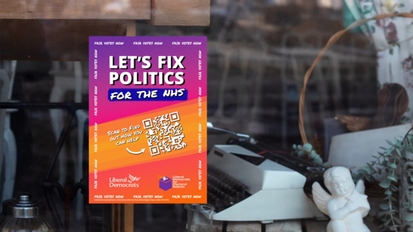 window poster for activists 