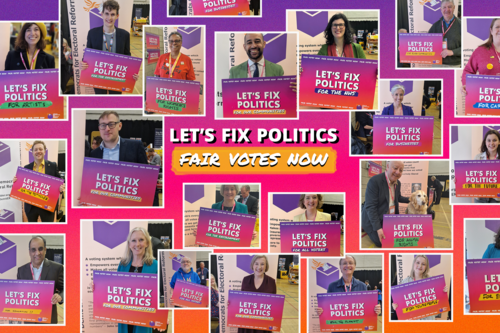 let's fix politics  - fair votes now